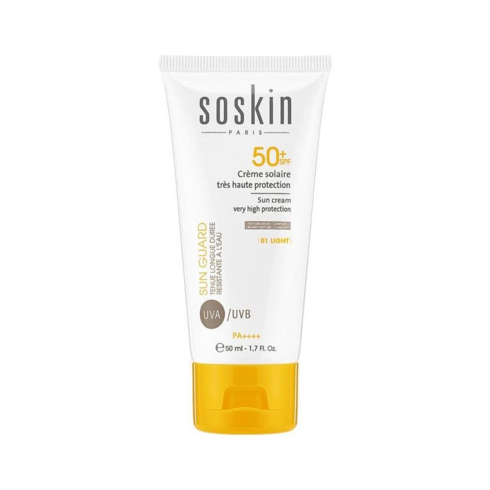 Soskin Sun Cream Protection SPF50+ 01 Light 